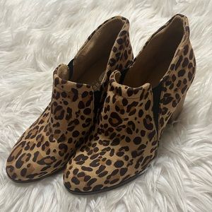 Dr. Scholl’s Leopard Print Booties